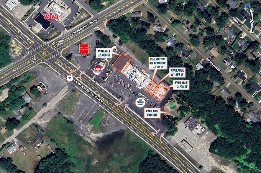 More Photos Of 269 W White Horse Pike, Egg Harbor City General Retail For Lease