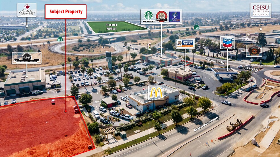 Primary Photo Of SEC Of Temperance Ave And Owens Mountain Pky, Clovis Land For Lease