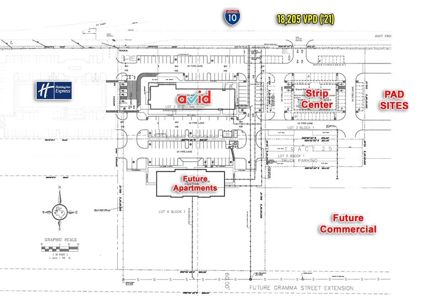 Primary Photo Of SEQ of I-10 & Golf Course dr, Van Horn Land For Sale