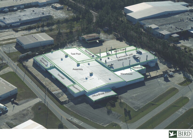 More Photos Of 601 Gil Harbin Industrial Blvd, Valdosta Manufacturing For Sale