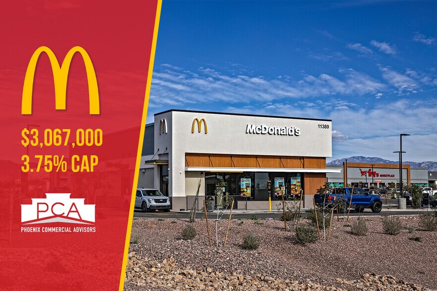 Primary Photo Of 11380 W Tangerine Rd, Marana Fast Food For Sale