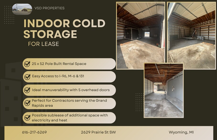 More Photos Of 2629 Prairie St SW, Wyoming Manufacturing For Lease