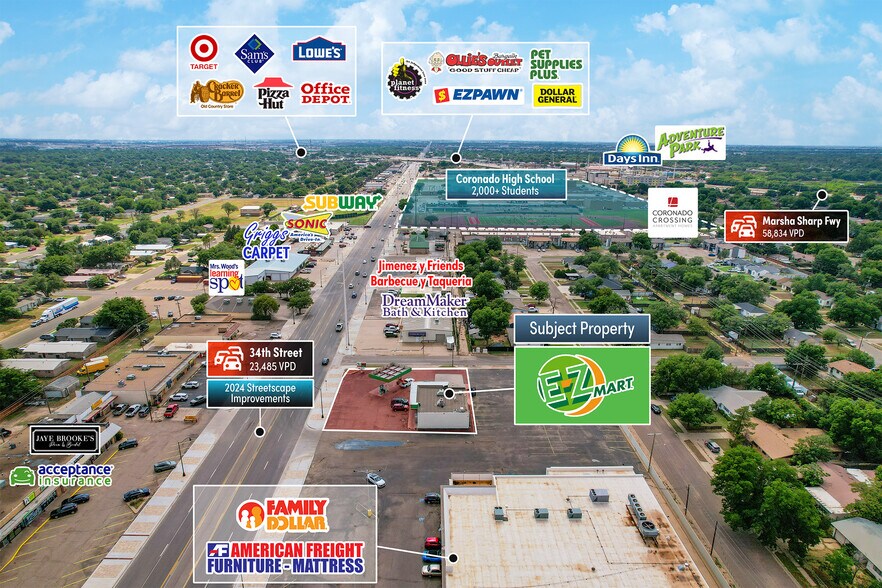 More Photos Of 4426 34th St, Lubbock Convenience Store For Sale