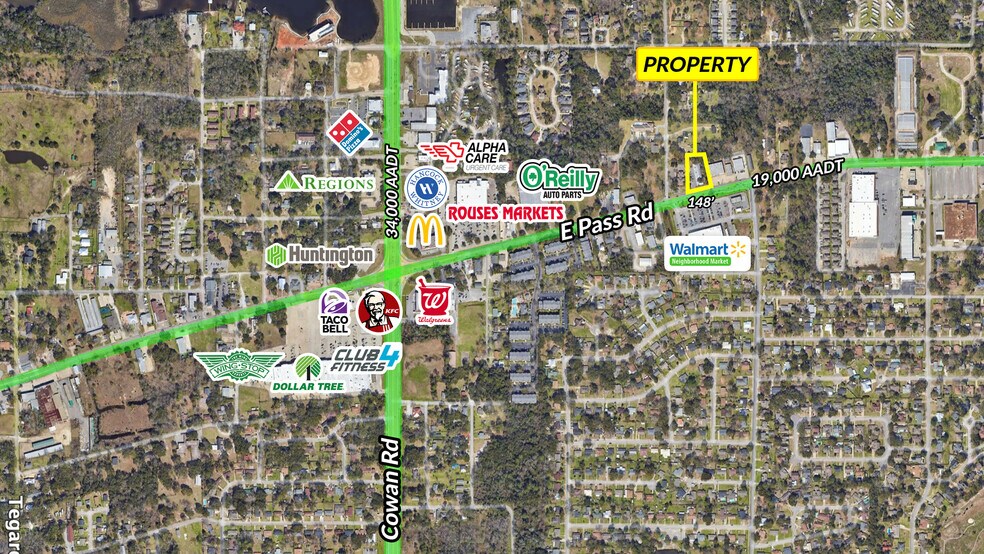 More Photos Of 1710 E Pass Rd, Gulfport Office For Sale