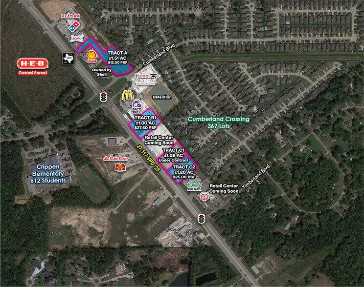 More Photos Of Grand Parkway & FM 1314, Porter Land For Sale