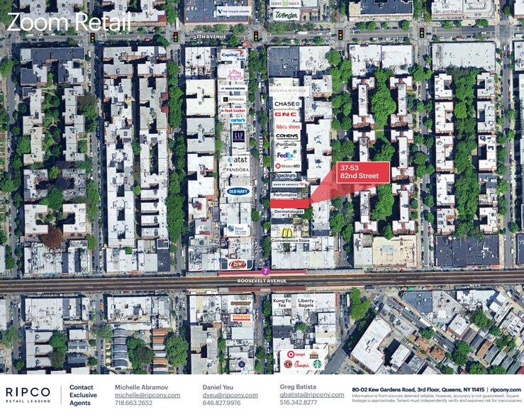 More Photos Of 3753 82nd St, Jackson Heights Storefront Retail Office For Lease