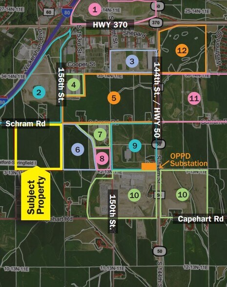 Primary Photo Of 156th St @ Schram Road, Omaha Land For Sale