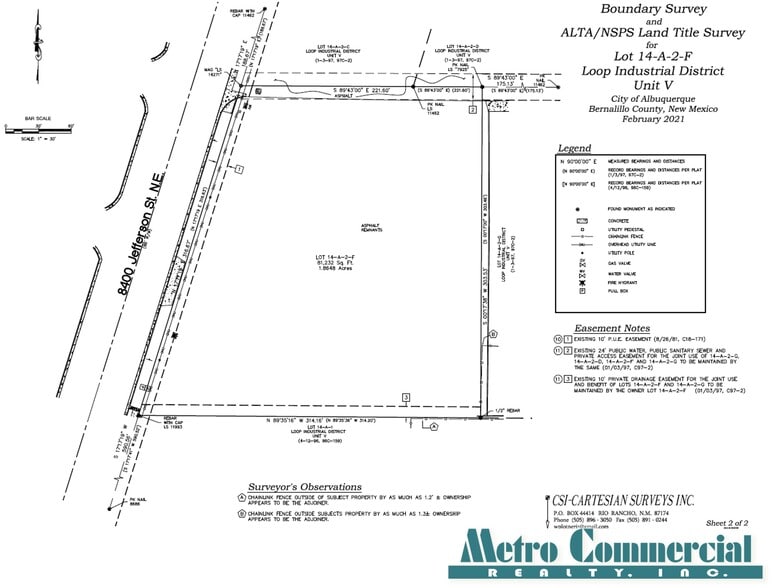 More Photos Of 8400 Jefferson St, Albuquerque Land For Sale