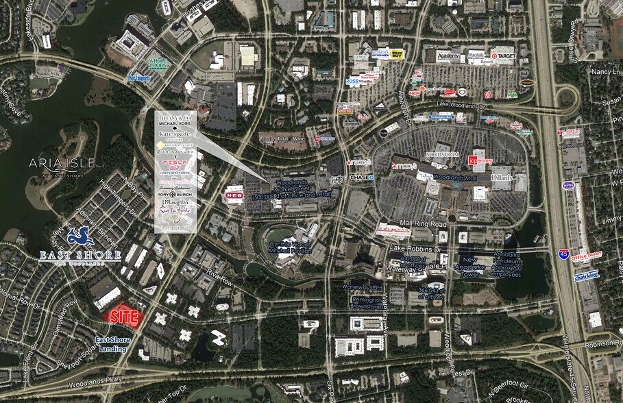 More Photos Of 203 East Shore Drive, The Woodlands Land For Lease