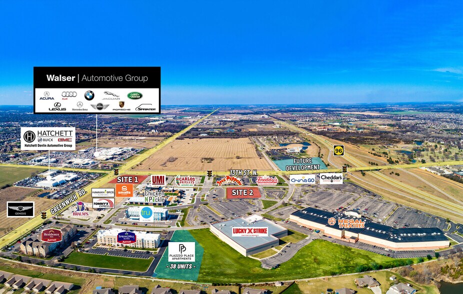 More Photos Of 13th St. N & Greenwich Rd., Wichita Land For Lease