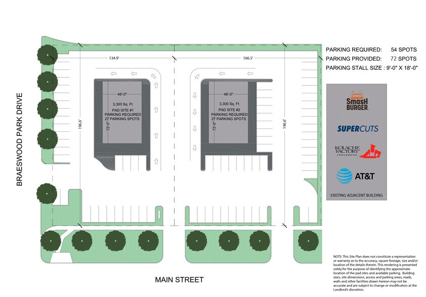 More Photos Of 7807 Main St, Houston Land For Lease