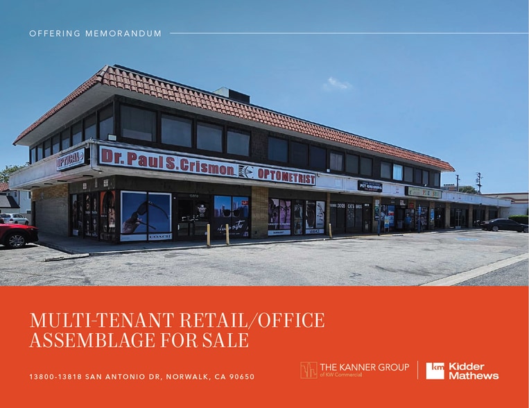 Primary Photo Of 13818 San Antonio Dr, Norwalk Storefront Retail Office For Sale