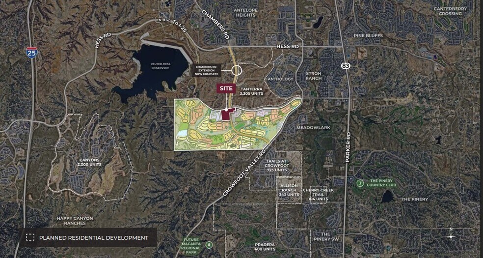 Primary Photo Of Looking Glass - Stroh Road and Chambers Road - SWC, Parker Land For Lease