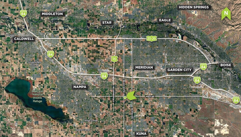 More Photos Of 5114 S Black Cat Rd, Meridian Land For Sale