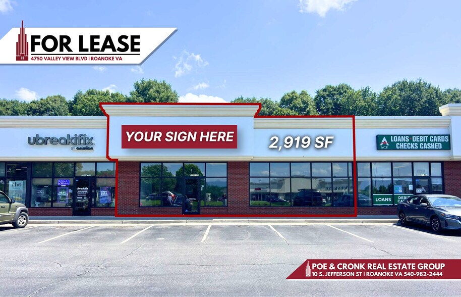 Primary Photo Of 4750 Valley View Blvd NW, Roanoke Freestanding For Lease