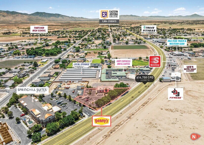 More Photos Of 2875 W US Highway 70, Thatcher Restaurant For Sale