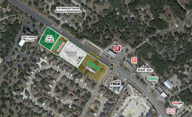 More Photos Of 3900 Williams Dr, Georgetown Land For Sale