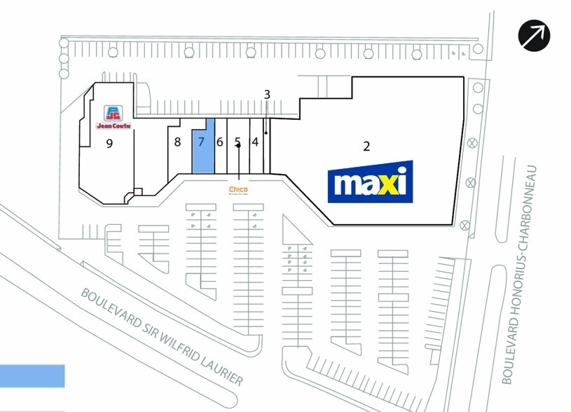 Primary Photo Of 257-345 Boul Sir-Wilfrid-Laurier, Mont-St-Hilaire General Retail For Lease