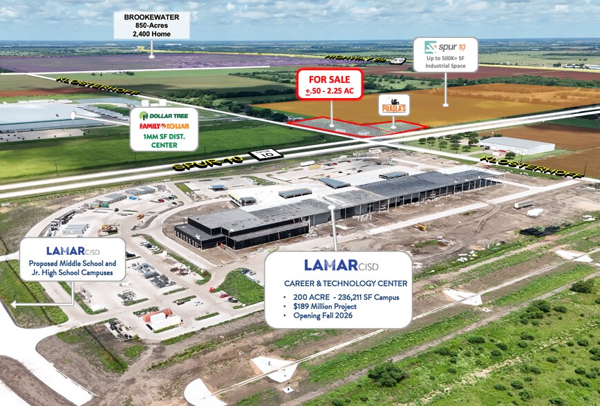 More Photos Of 4002 Klosterhoff Rd, Rosenberg Land For Sale