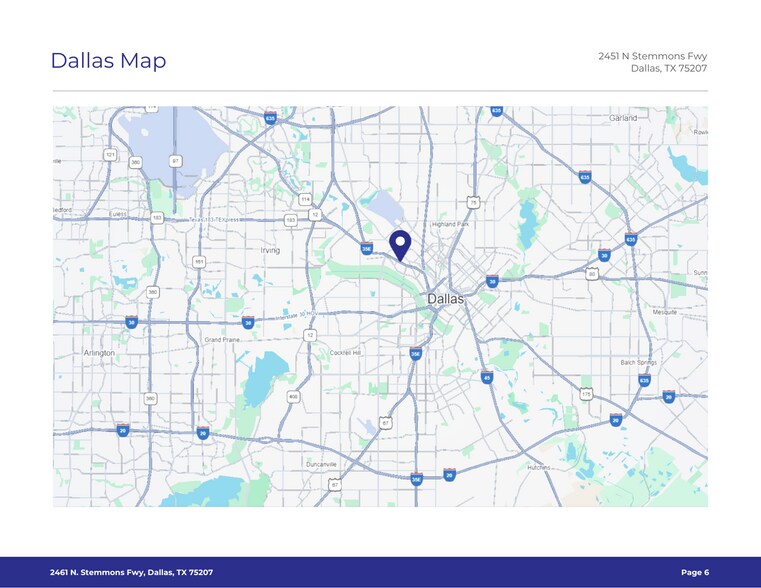 More Photos Of 2451 N Stemmons Fwy, Dallas Distribution For Sale