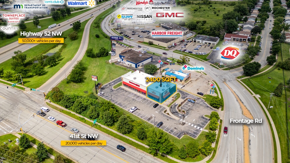 More Photos Of 4107 Highway 52 N, Rochester Freestanding For Lease