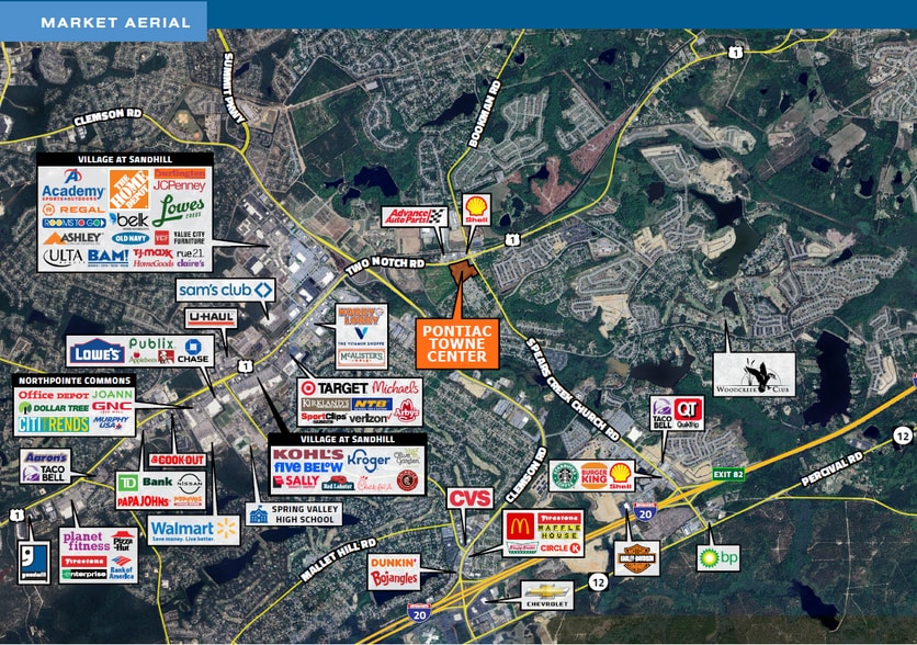 More Photos Of 10526 Two Notch Rd, Elgin Storefront For Lease