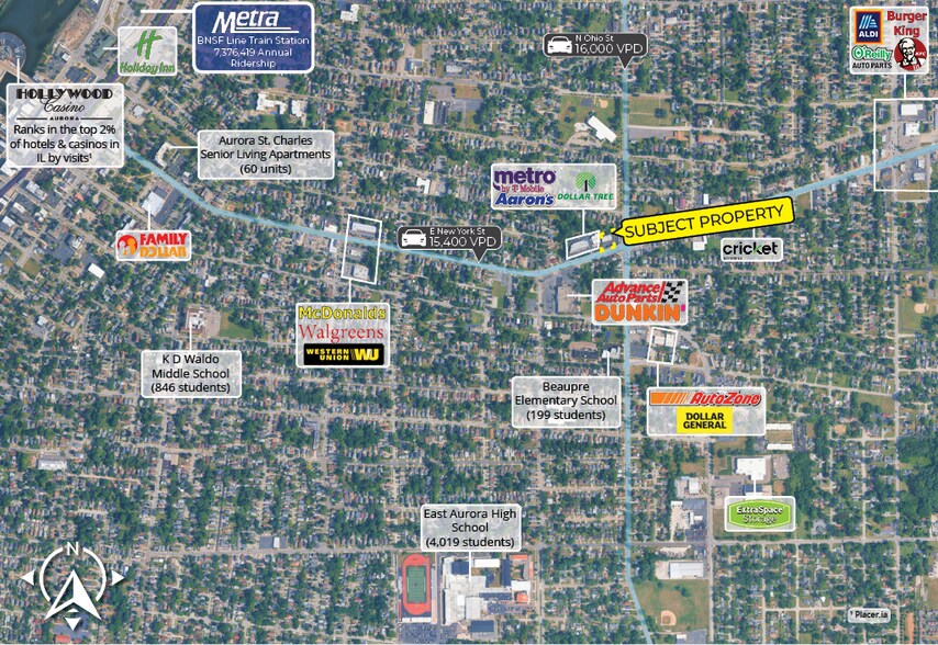 More Photos Of 954 E New York St, Aurora Storefront For Lease