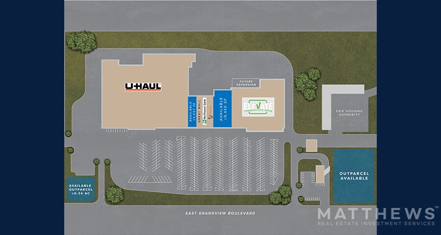 More Photos Of 1324-1424 E Grandview Blvd, Erie Unknown For Lease