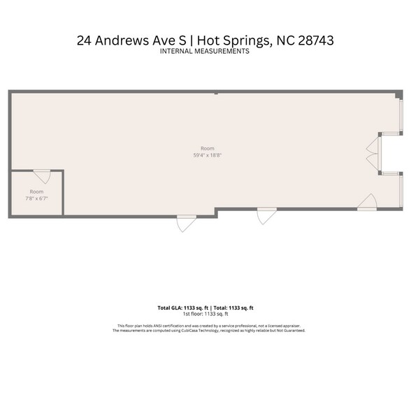 More Photos Of 24 #3 South Andrews Ave, Hot Springs Office For Sale
