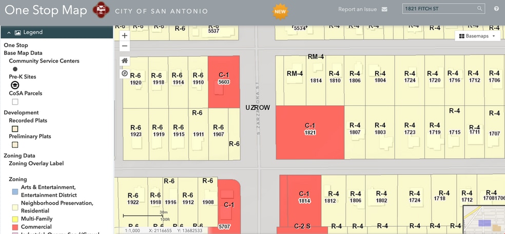 More Photos Of 1821 Fitch St, San Antonio Land For Sale