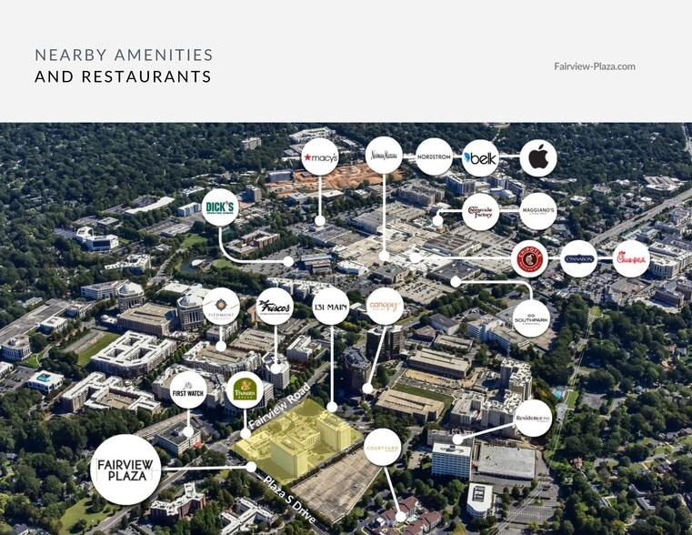 More Photos Of 5960 Fairview Rd, Charlotte Unknown For Lease