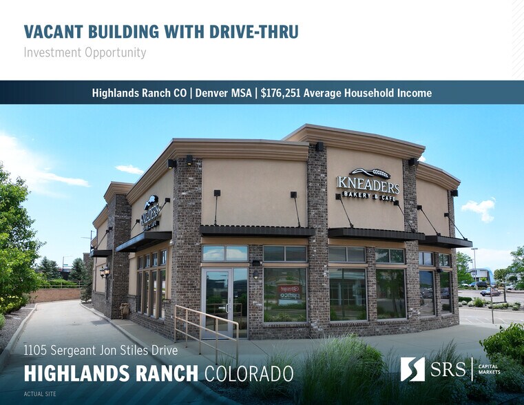 Primary Photo Of 1105 Sgt Jon Stiles Dr, Highlands Ranch Restaurant For Sale