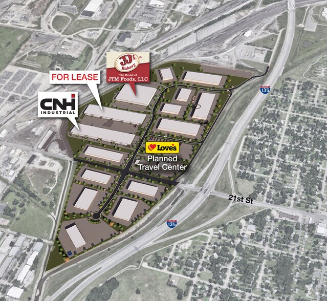More Photos Of I 135 @ E. 21st St. N., Wichita Land For Sale