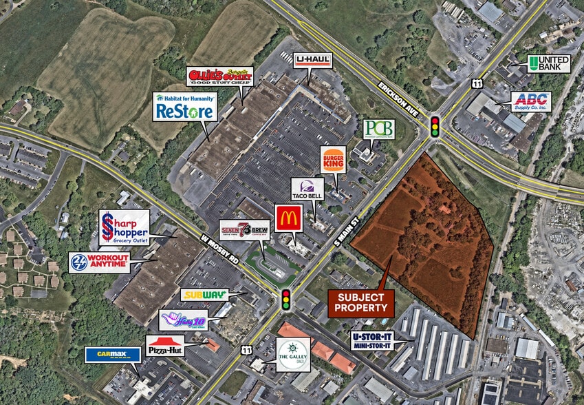 Primary Photo Of 2140 S Main St, Harrisonburg Land For Sale