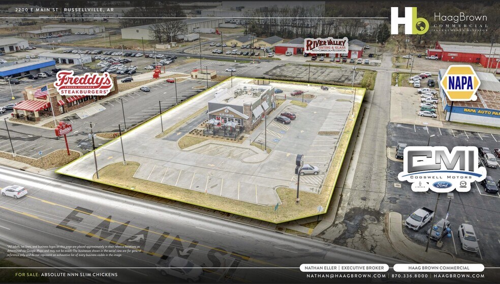 More Photos Of 2200 E Main St, Russellville Fast Food For Sale