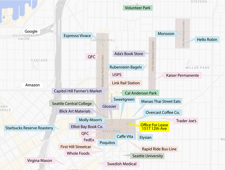More Photos Of 1517 12th Ave, Seattle Office For Lease