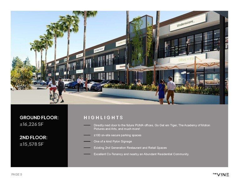 More Photos Of 1253 Vine St, Los Angeles Storefront Retail Office For Lease