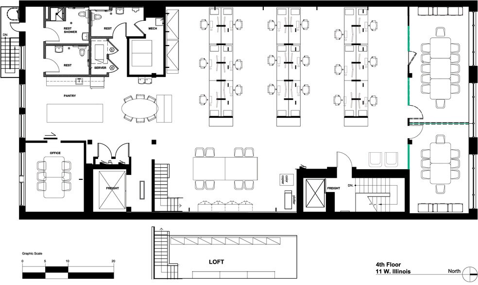 More Photos Of 11 W Illinois St, Chicago Loft Creative Space For Lease