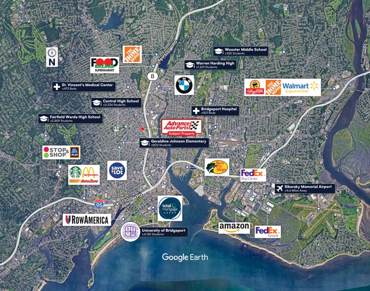 More Photos Of 1882 Main St, Bridgeport Freestanding For Sale