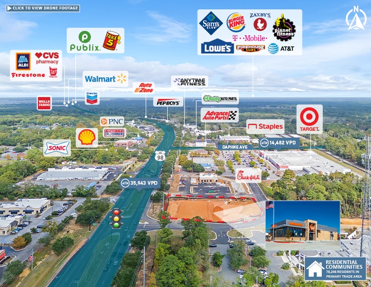 More Photos Of 1650 US Highway 98, Daphne Fast Food For Sale