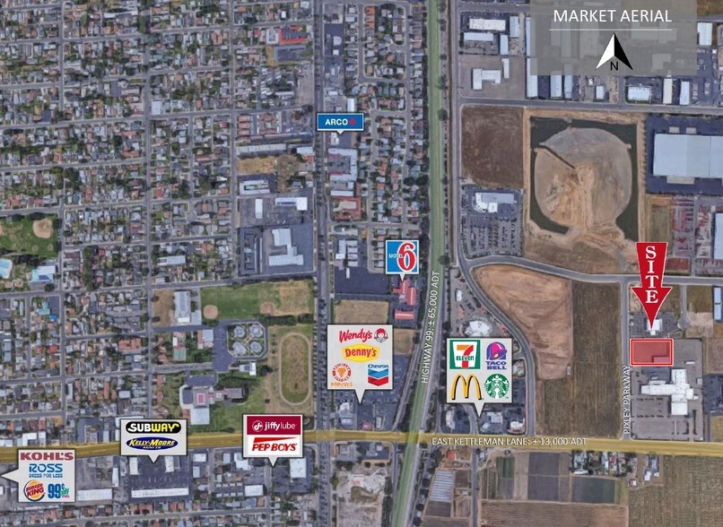 More Photos Of 1333 E Kettleman Ln, Lodi Auto Dealership For Lease