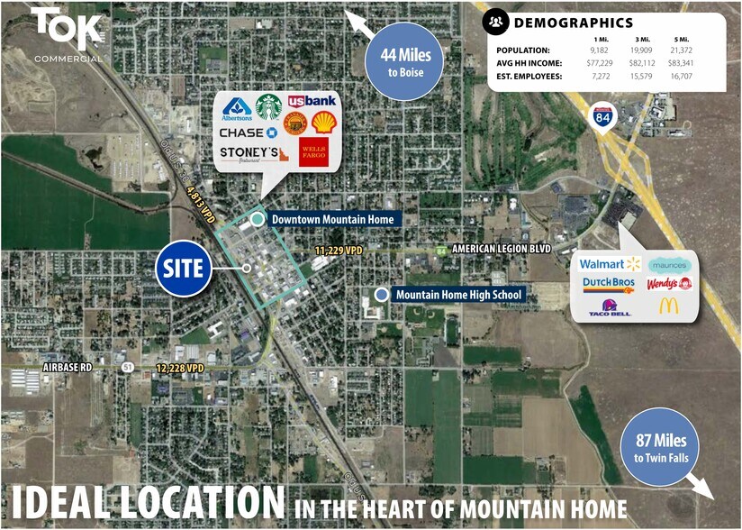 More Photos Of 148-150 N 2nd E, Mountain Home Storefront For Lease