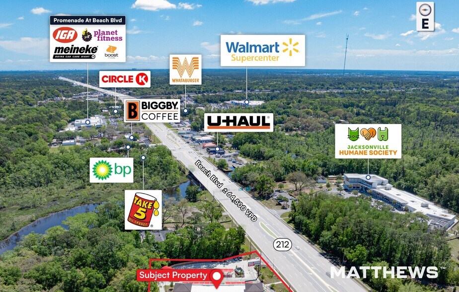 More Photos Of 8405 Beach Blvd, Jacksonville Service Station For Sale