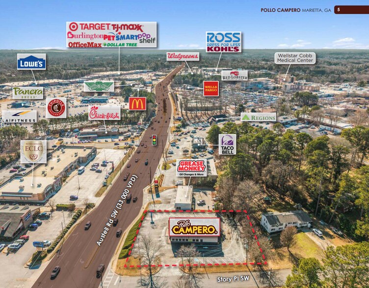 More Photos Of 3858 Austell SW rd, Marietta General Retail For Sale