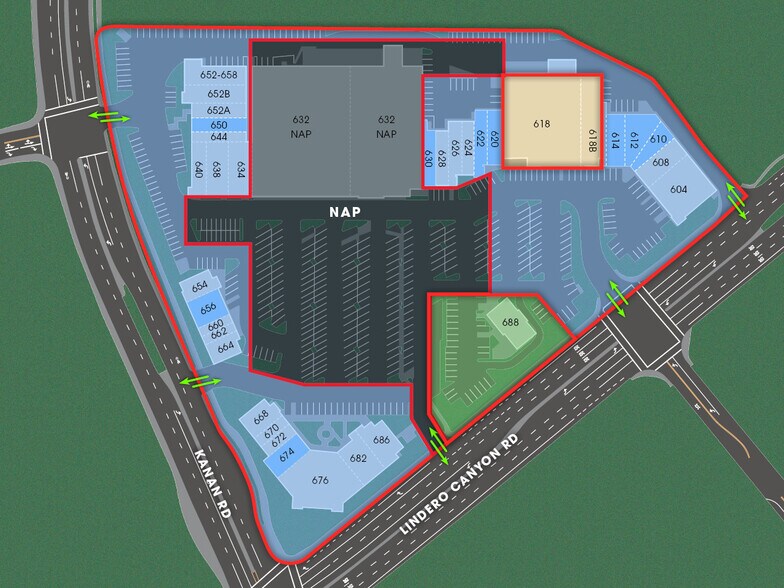 More Photos Of 604-630 Lindero Canyon Rd, Oak Park Freestanding For Sale