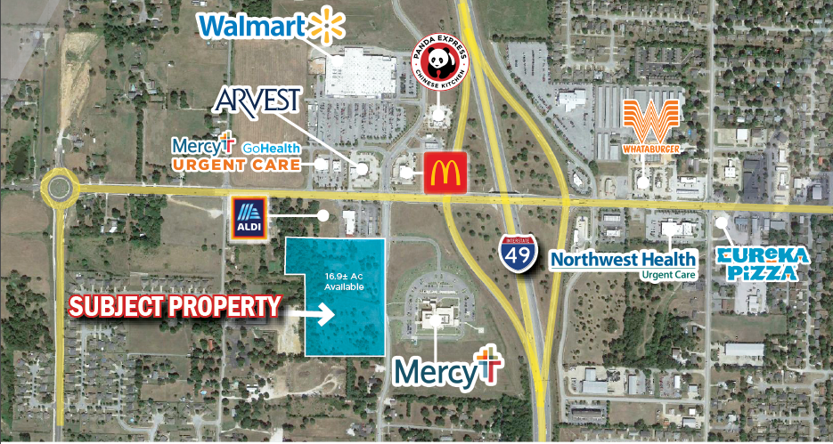 Primary Photo Of Elm Springs Rd, Springdale Land For Sale