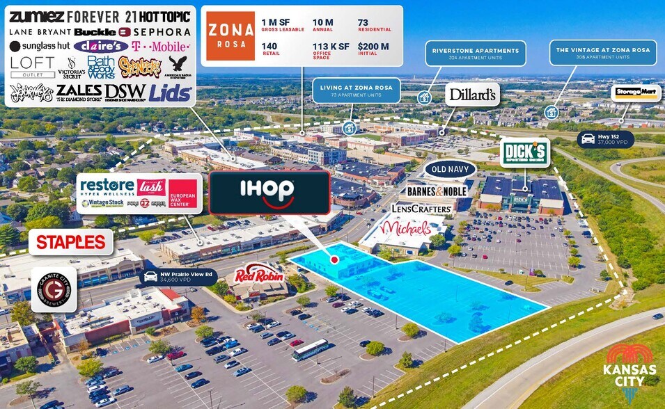 More Photos Of 8541 NW Prairie View Rd, Kansas City Restaurant For Lease