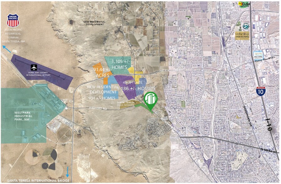 More Photos Of McNutt Road and Airport Road, Santa Teresa Land For Sale