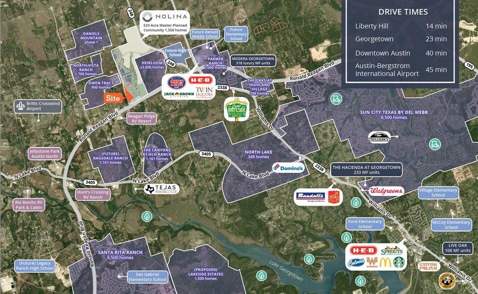 More Photos Of 205 Wild Nolina Way, Georgetown Land For Sale