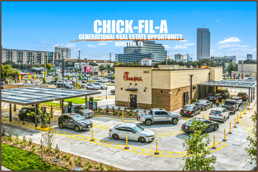 Primary Photo Of 3800 Washington Ave, Houston Fast Food For Sale